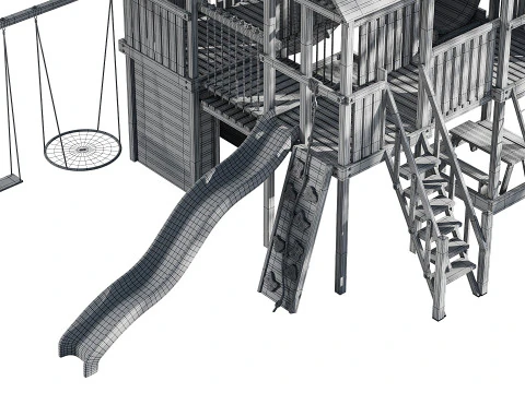 Zona 4 gigante per bambini Modello 3D