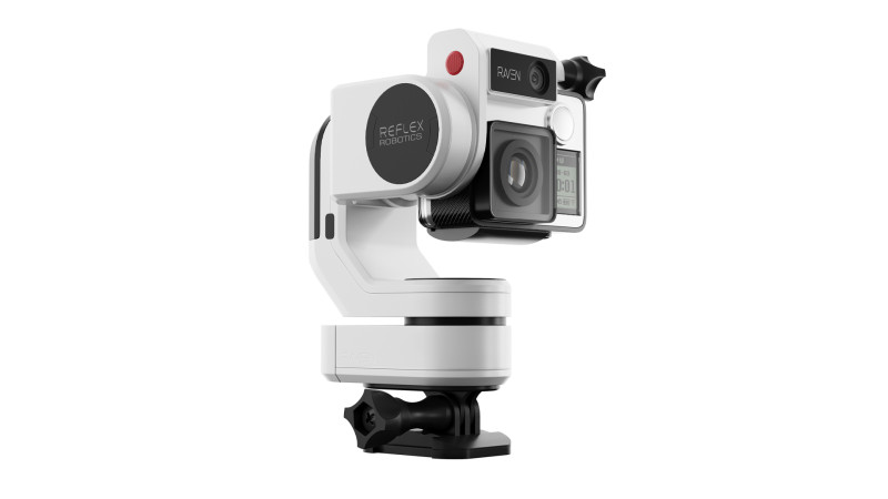 Reflex Raven Robotic Cameraman 3D Model .c4d .max .obj .3ds .fbx .stl .blend 