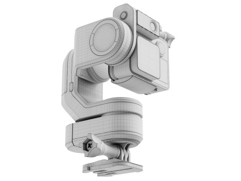 Reflex Raven Robotic Cameraman 3D Model