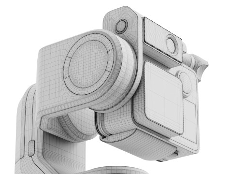 Reflex Raven Robotic Cameraman 3D Model