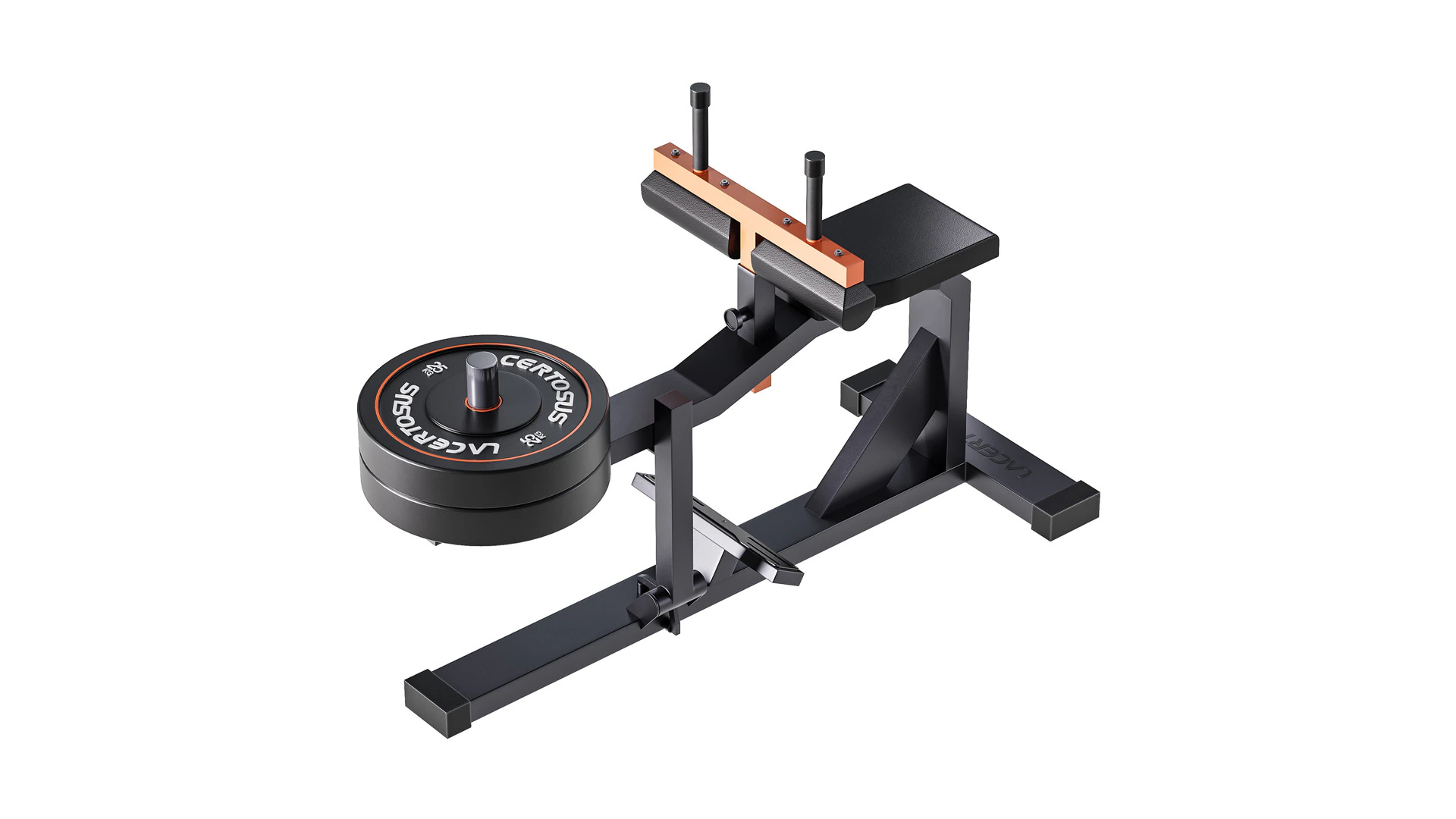 Seated Calf Machine Plate Loaded 3D Model .c4d .max .obj .3ds .fbx .stl .blend
