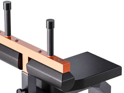 シーテッドカーフマシンプレート搭載 3Dモデル