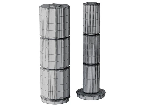 COLUMN FLOOR 3D Model