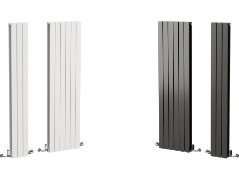 Radiador Vertical Designer Modelo 3D