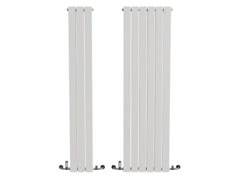 Designer Vertical Radiator 3D Model