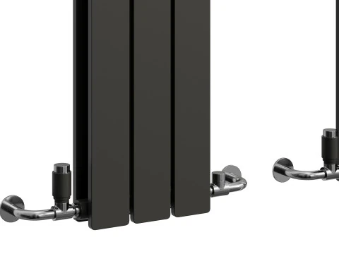 Designer Vertical Radiator 3D Model