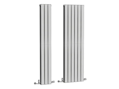 Designer Vertical Radiator 3D Model