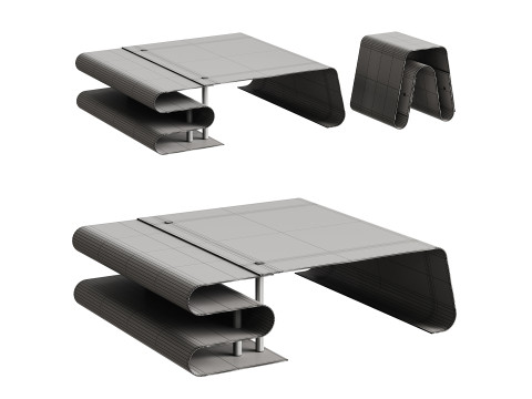 Kumul masaları ve sehpalar 3D Model