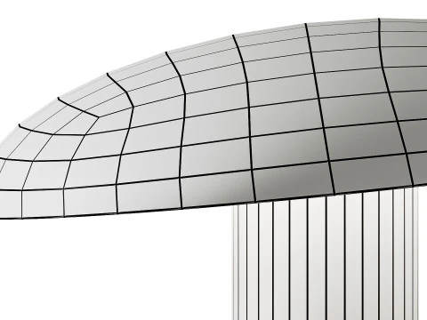 Lampu Meja Forma ClassiCon Model 3D