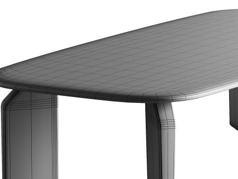 Exteta'dan Giotto Dikd&ouml;rtgen Masa 3D Model