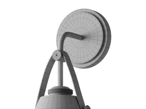 Glass and Leather 3D Model