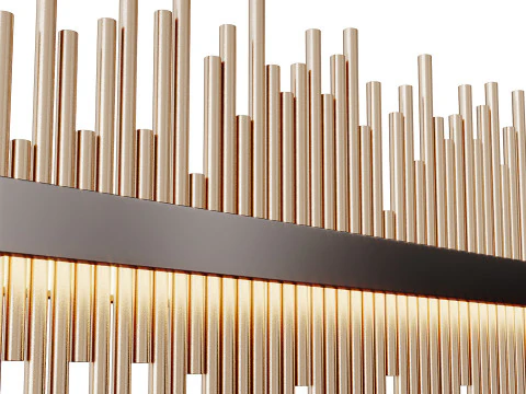 Gossamer Large LED Pendant Light 3D Model