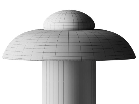 Lampada da tavolo Haru Modello 3D