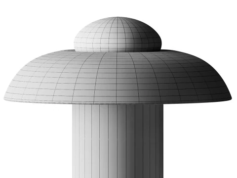 Lampada da tavolo Haru Modello 3D