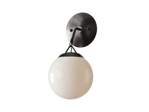 Hooked Globe Sconce 3D Model