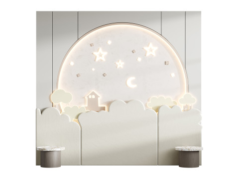 Panneau mural pour enfants 3 Modèle 3D