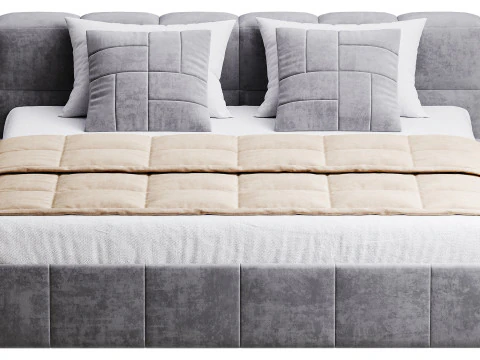 スクエアリングバッソベッド 3Dモデル