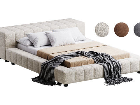 Squaring Isola Alta Bed 3D Model