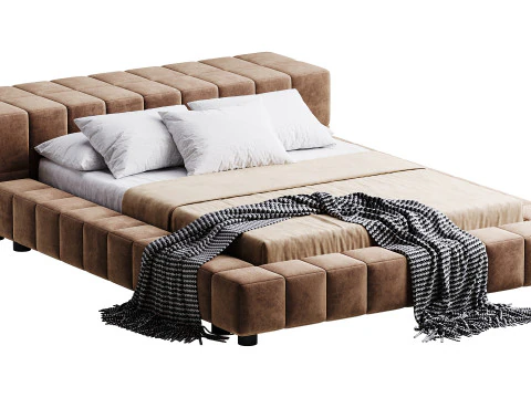 Squaring Isola Alta Bed 3D Model