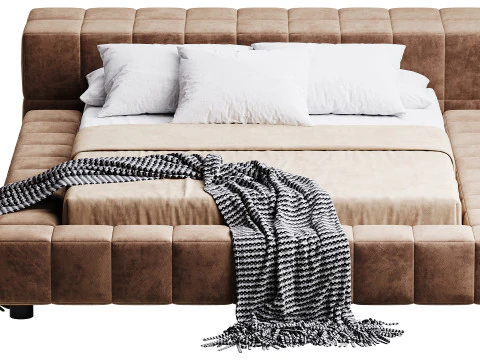 Squaring Isola Alta Bed 3D Model