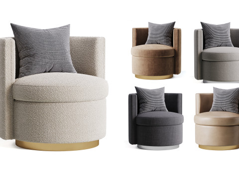 Swivel Chair Amanda 3D Model