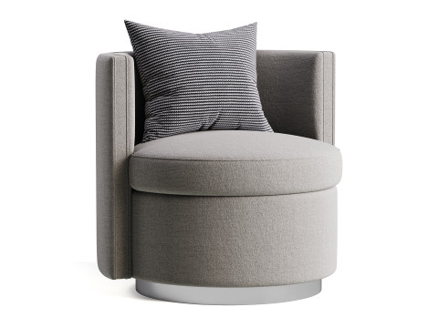 Вращающийся стул Аманда 3D Модель