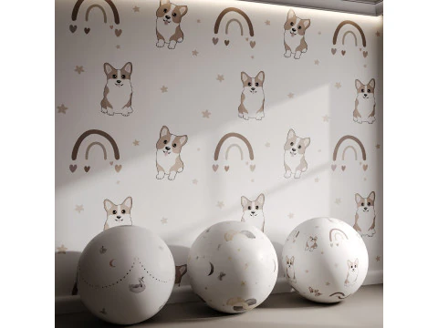 Wallpaper 01 3D Model