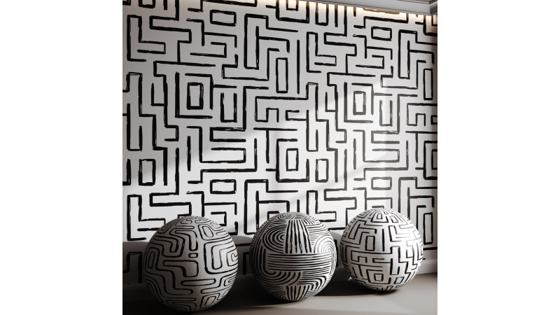 Carta da parati 08 Modello 3D .c4d .max .obj .3ds .fbx .stl .blend