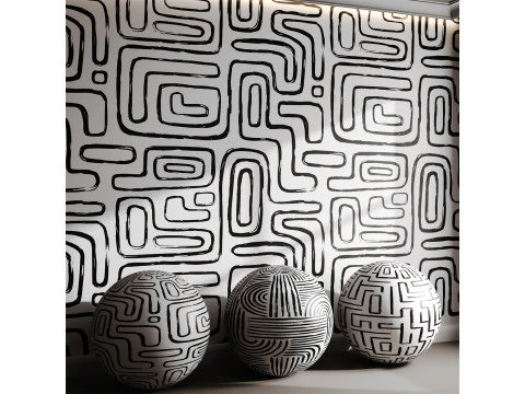 Wallpaper 08 3D Model