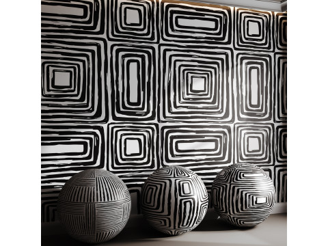 Wallpaper 09 3D Model