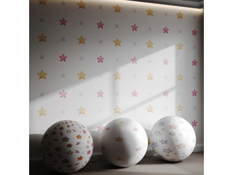 Carta da parati 17 Modello 3D