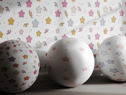 Carta da parati 17 Modello 3D