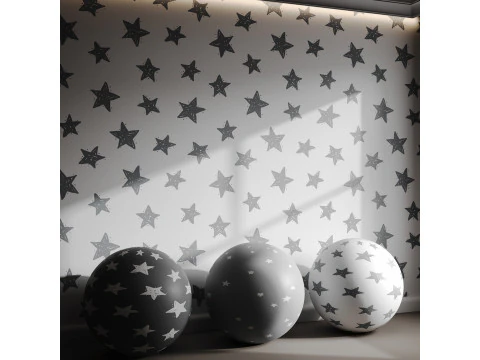 Carta da parati 18 Modello 3D