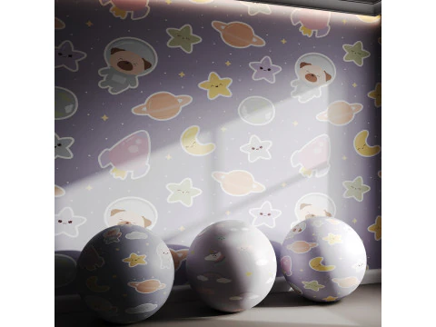 kertas dinding 22 Model 3D