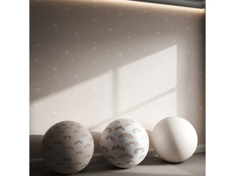 Carta da parati 27 Modello 3D