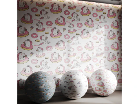 Carta da parati 29 Modello 3D