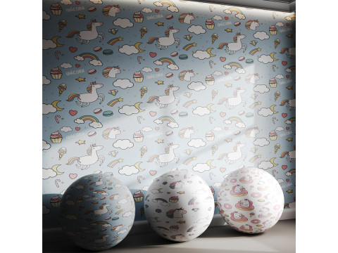 kertas dinding 29 Model 3D