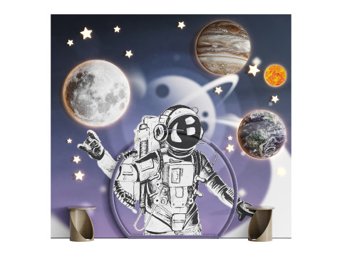 Panneau mural pour enfants 4 Modèle 3D