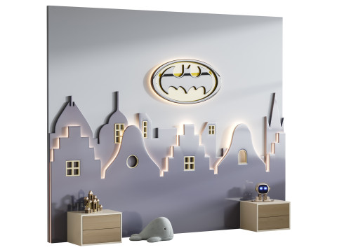 Panneau mural pour enfants 6 Modèle 3D