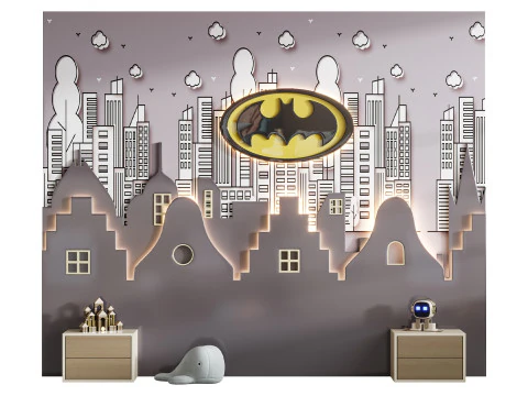Kids Wall Panel 6 3D Model