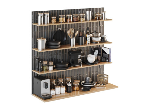 Kitchen Accessories 01 3D Model