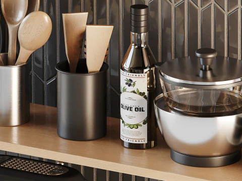 Accesorios de cocina 01 Modelo 3D