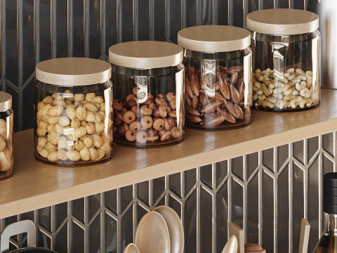 Accesorios de cocina 01 Modelo 3D