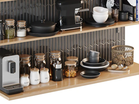 Accesorios de cocina 01 Modelo 3D