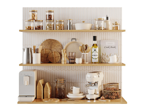 Accessori cucina 02 Modello 3D