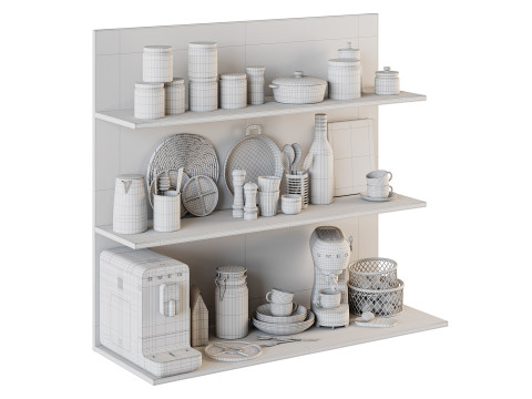 Accessori cucina 02 Modello 3D