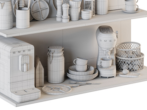 Accessori cucina 02 Modello 3D