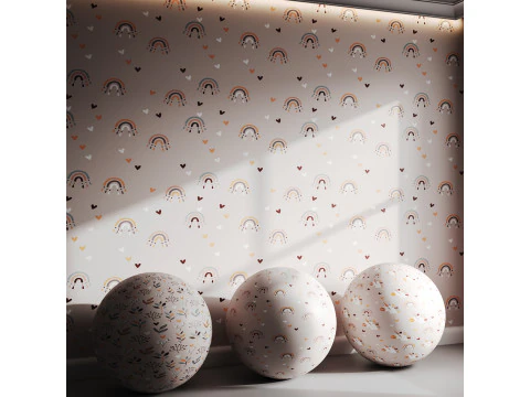 Carta da parati 34 Modello 3D