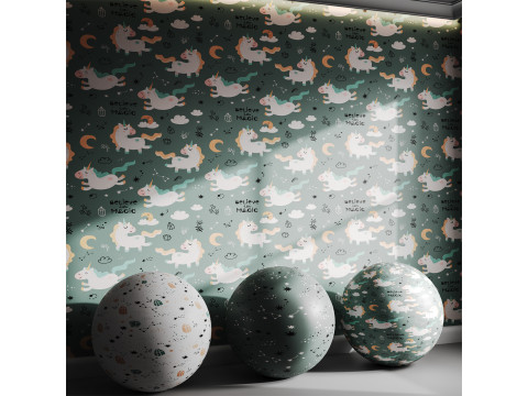 kertas dinding 35 Model 3D