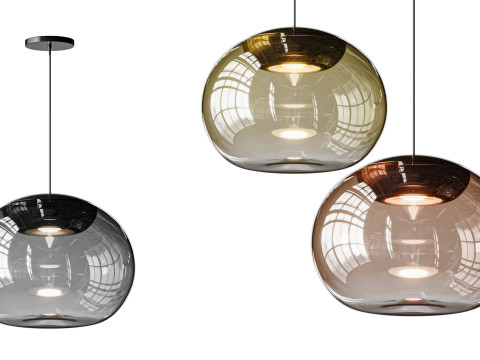 La Mariee Stilnovo Pendant Lamp 3D Model